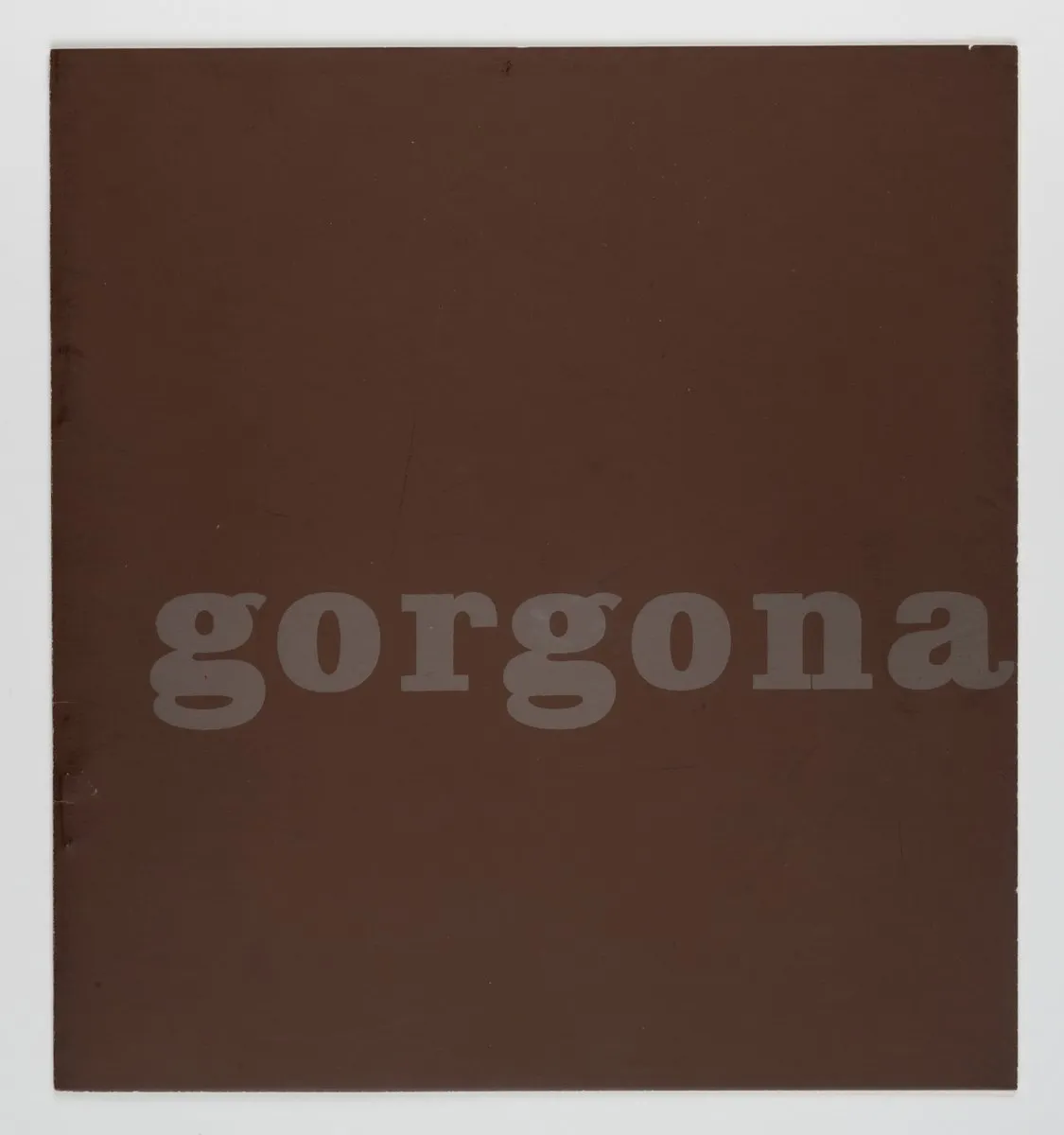 Gorgona, antičasopis št. 1