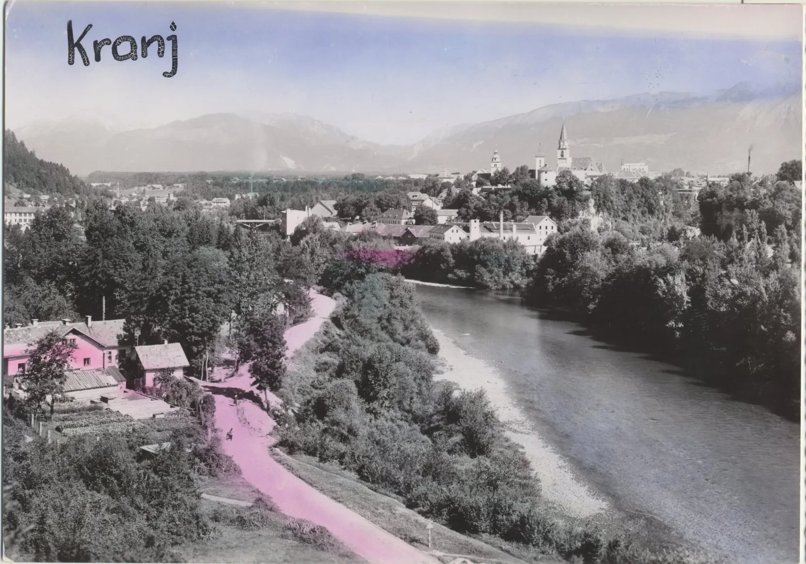 Razglednica Kranj