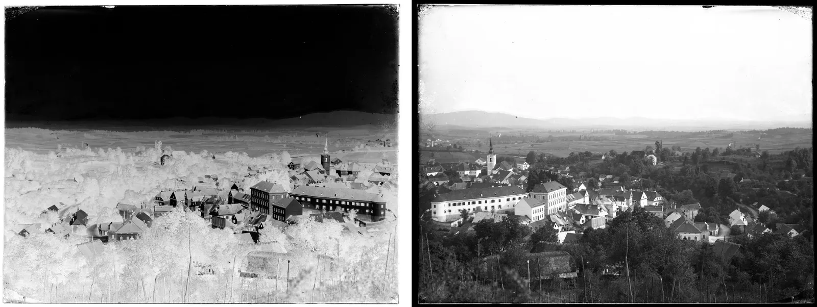 Veduta Metlike - pogled z Veselice