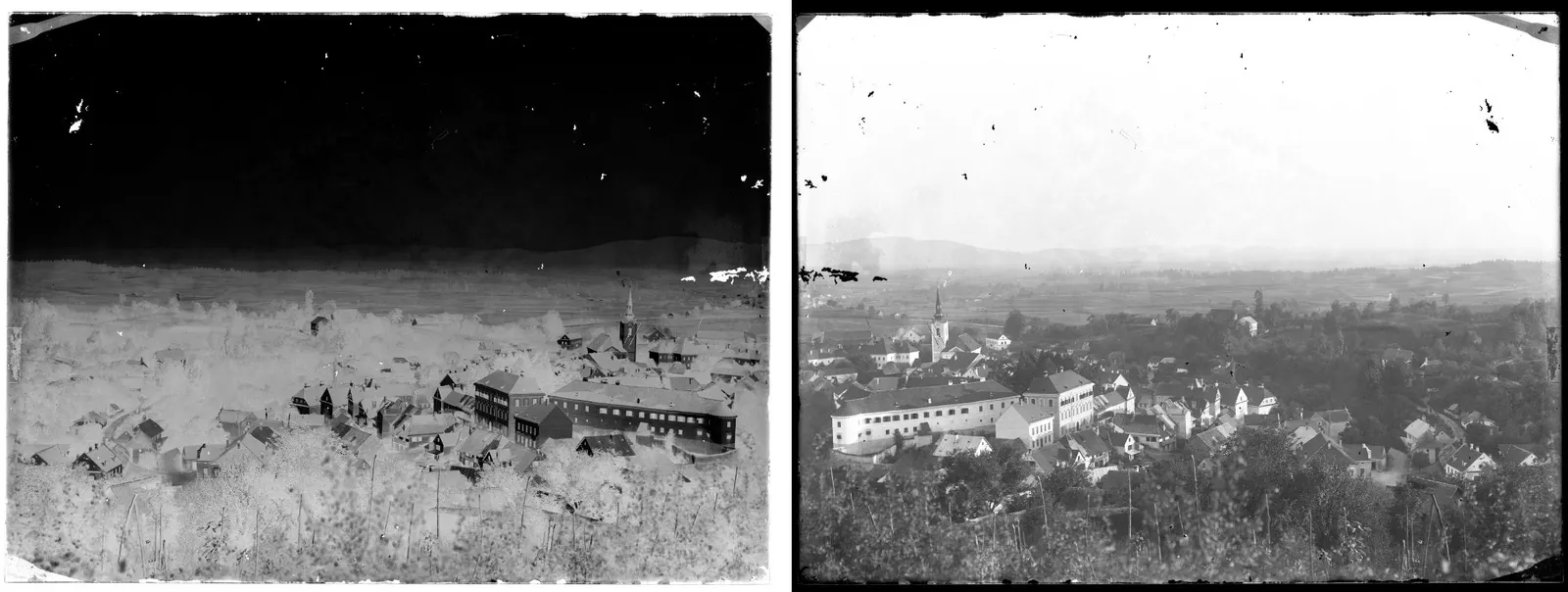 Veduta Metlike - pogled z Veselice