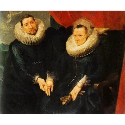Portret moža in žene Goffenhof