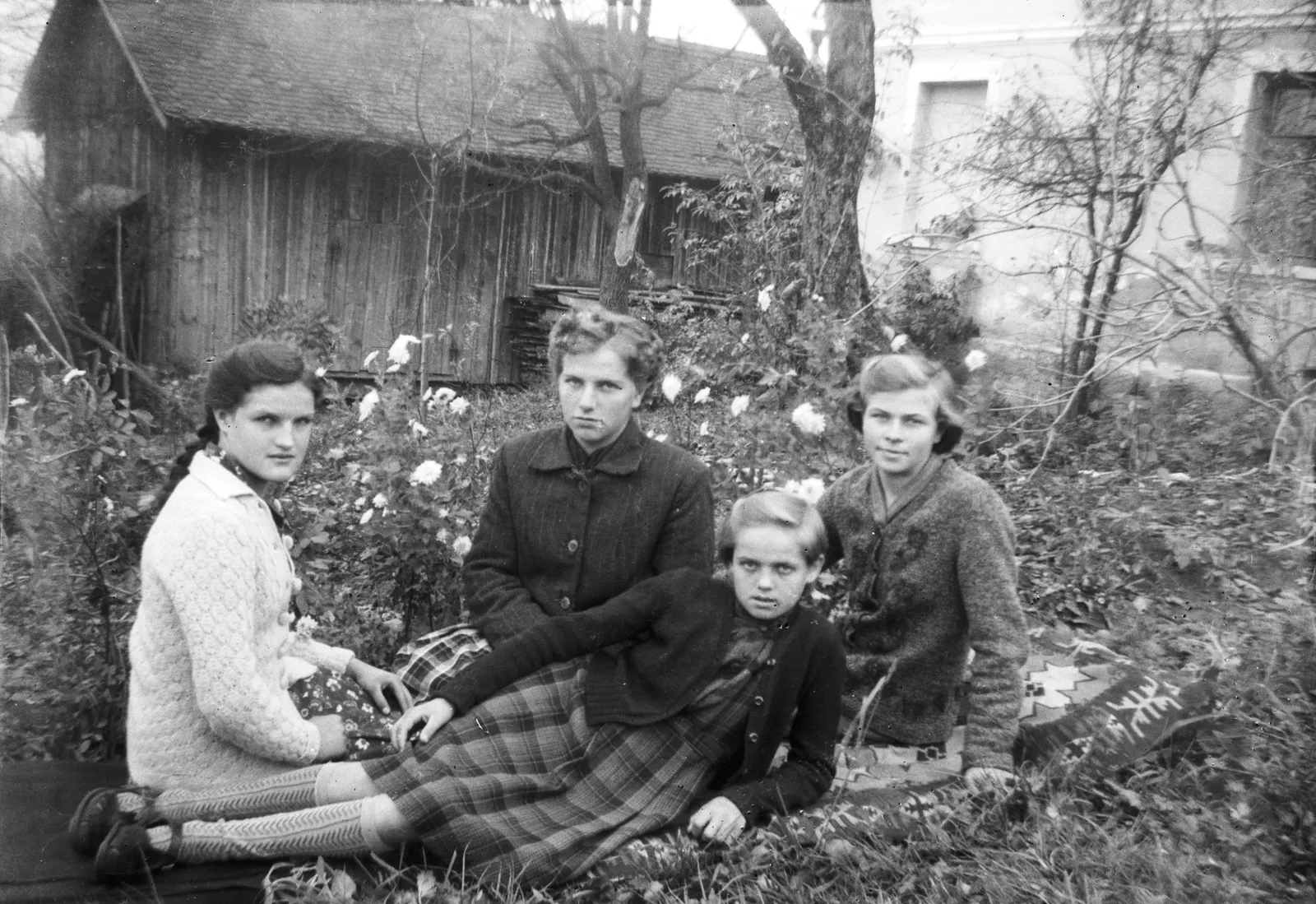Skupinska fotografija deklet